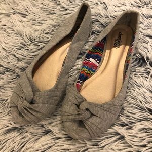 Charlotte Russe gray ballet flats (6)